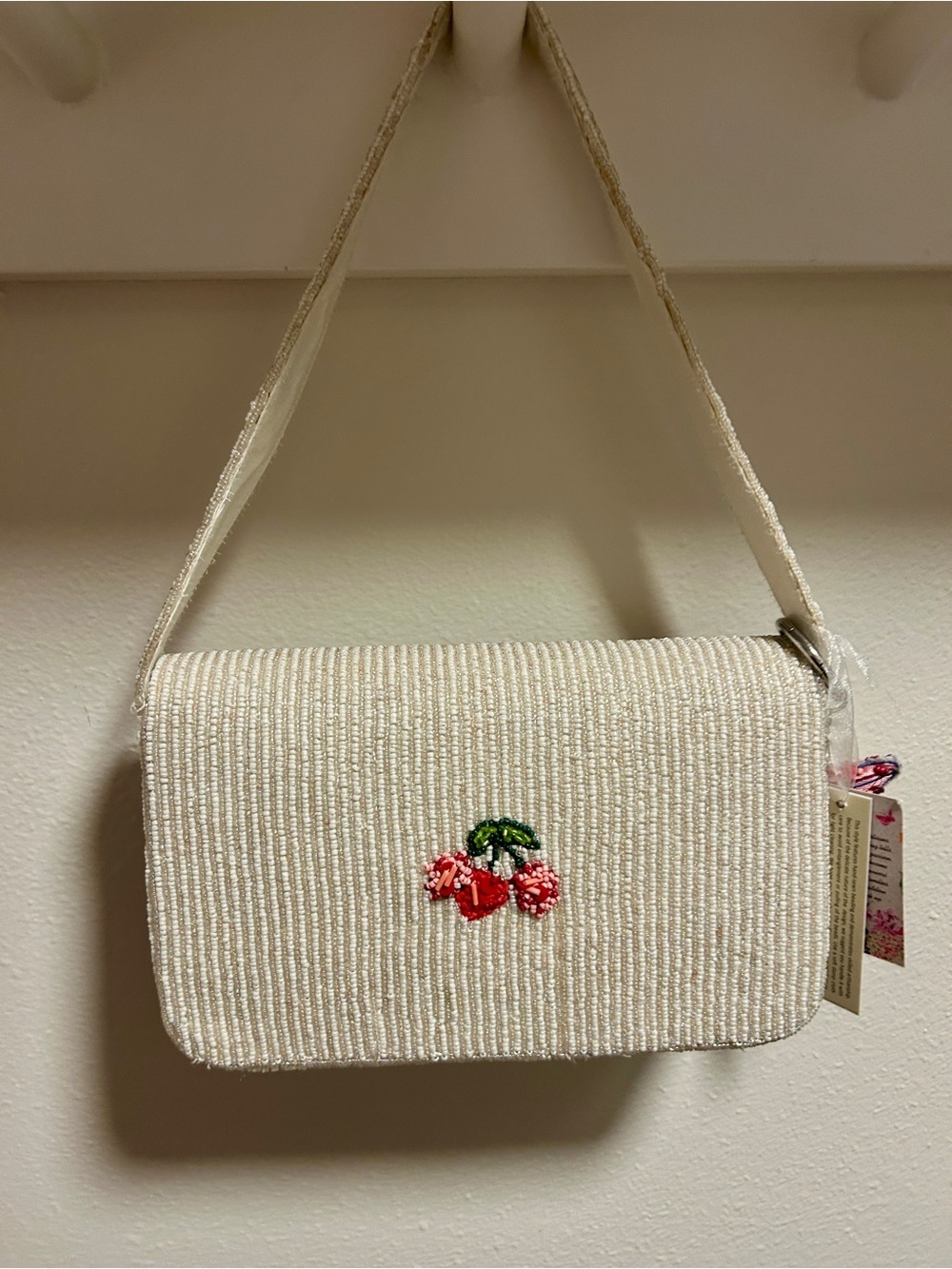 Viral TJ Max Beaded Strawberry Margarita Drink Cocktail Striped Bag
NWT. IYKYK! - Picture 2 of 10